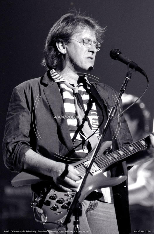 Paul Kantner, Wavy Gravy Birthday Party, KBC Band - May 15, 1986