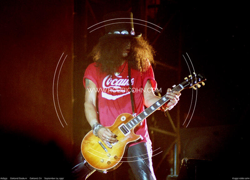 Slash, Guns N Roses - September 24, 1992